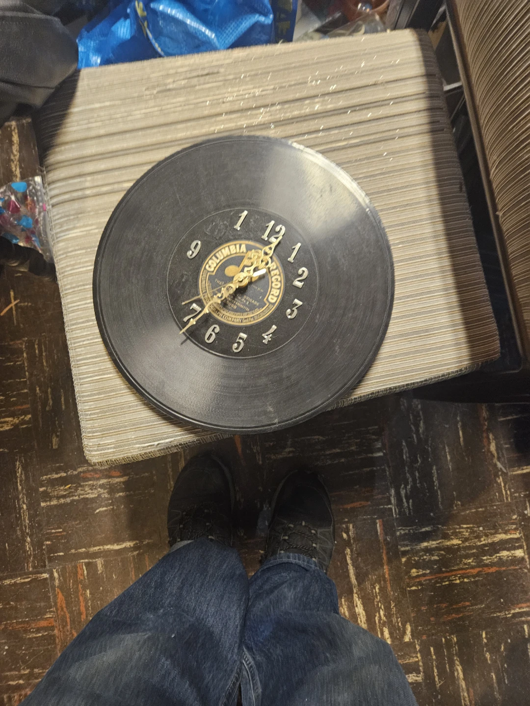 Columbia Record Wall Clock - photo 5