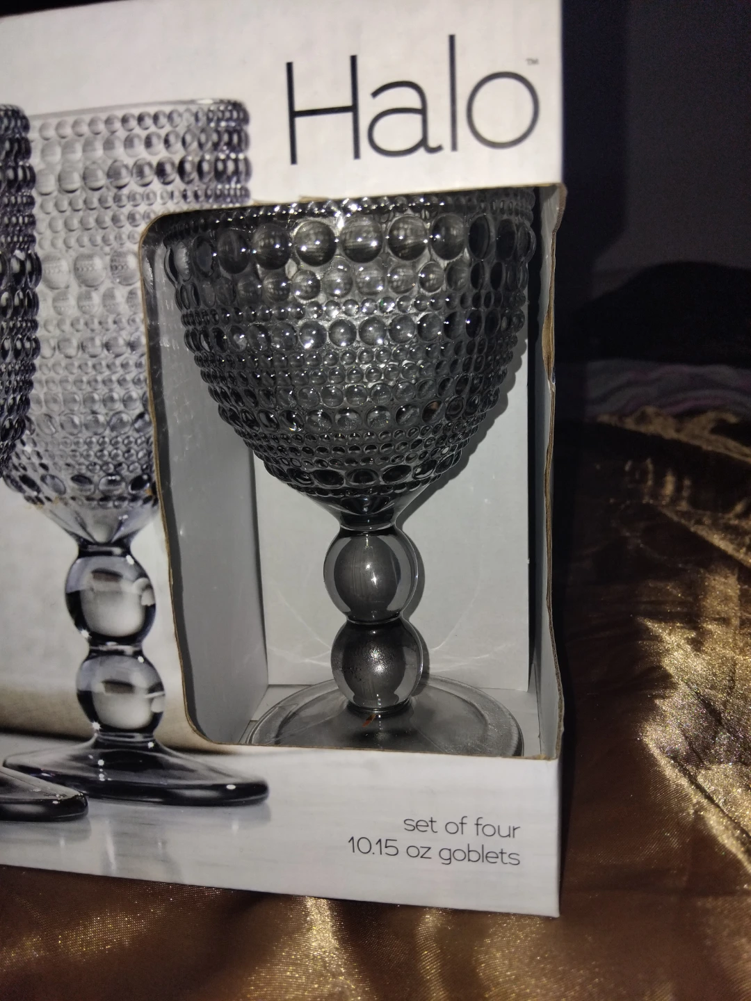 Halo Set of Four 10.15 oz Goblets