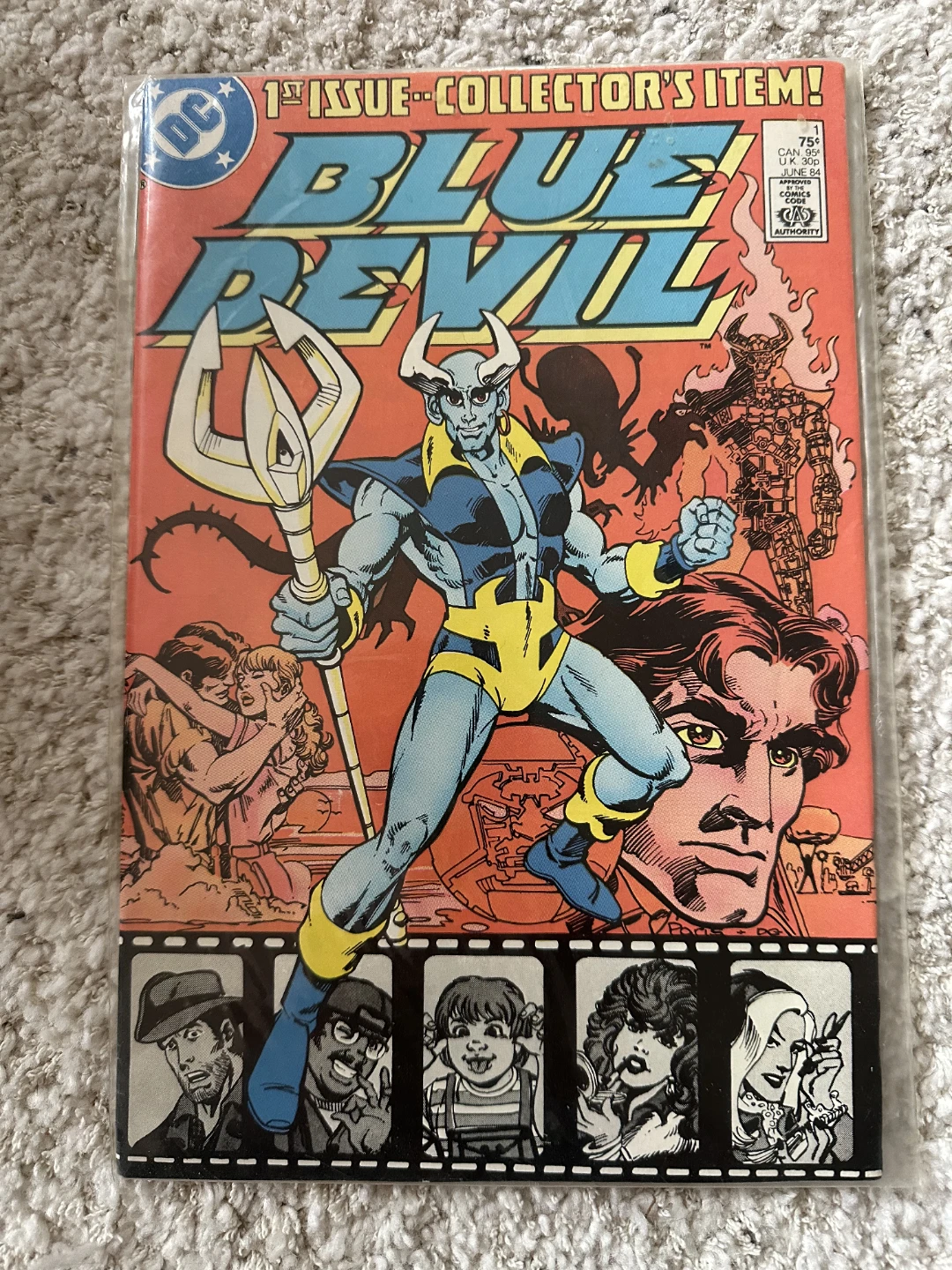 DC Comics Blue Devil 1st Issue Collector's Item