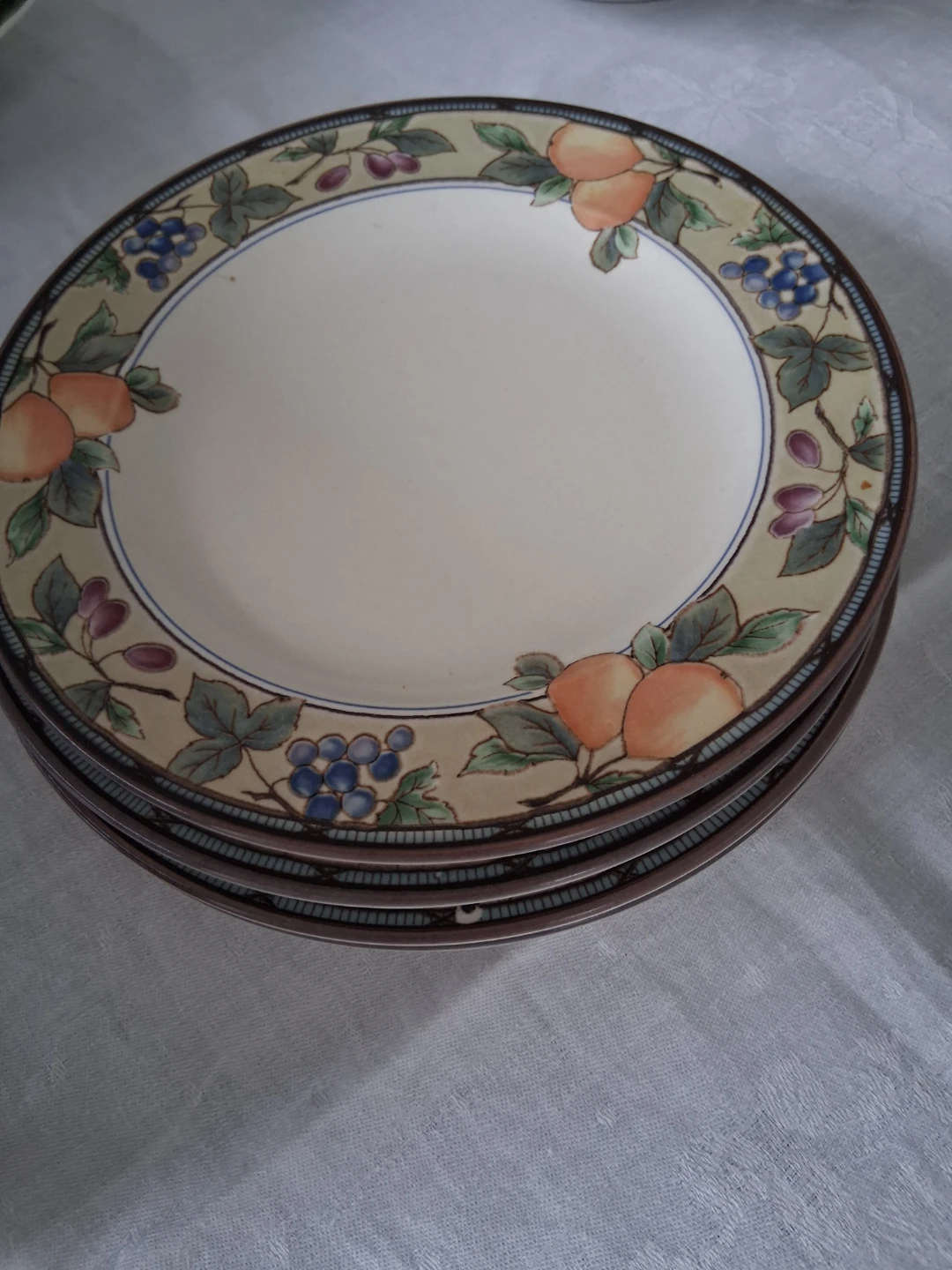 Mikasa Fruit Design Ceramic Dish Set - photo 5