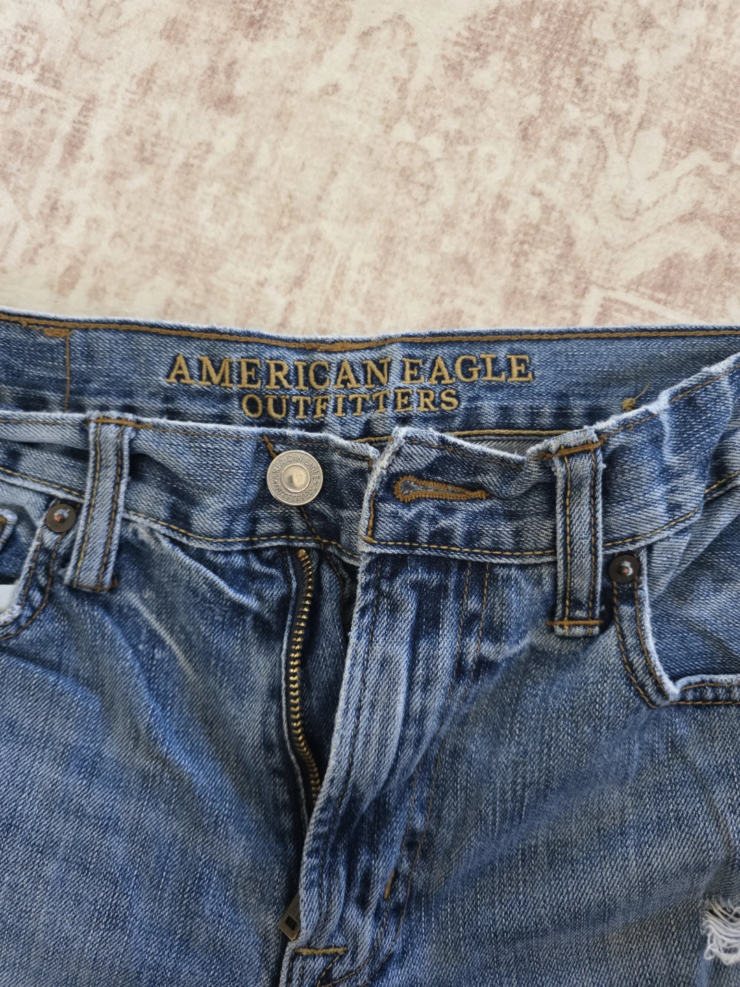 American Eagle Outfitters Blue Distressed Jeans - photo 3