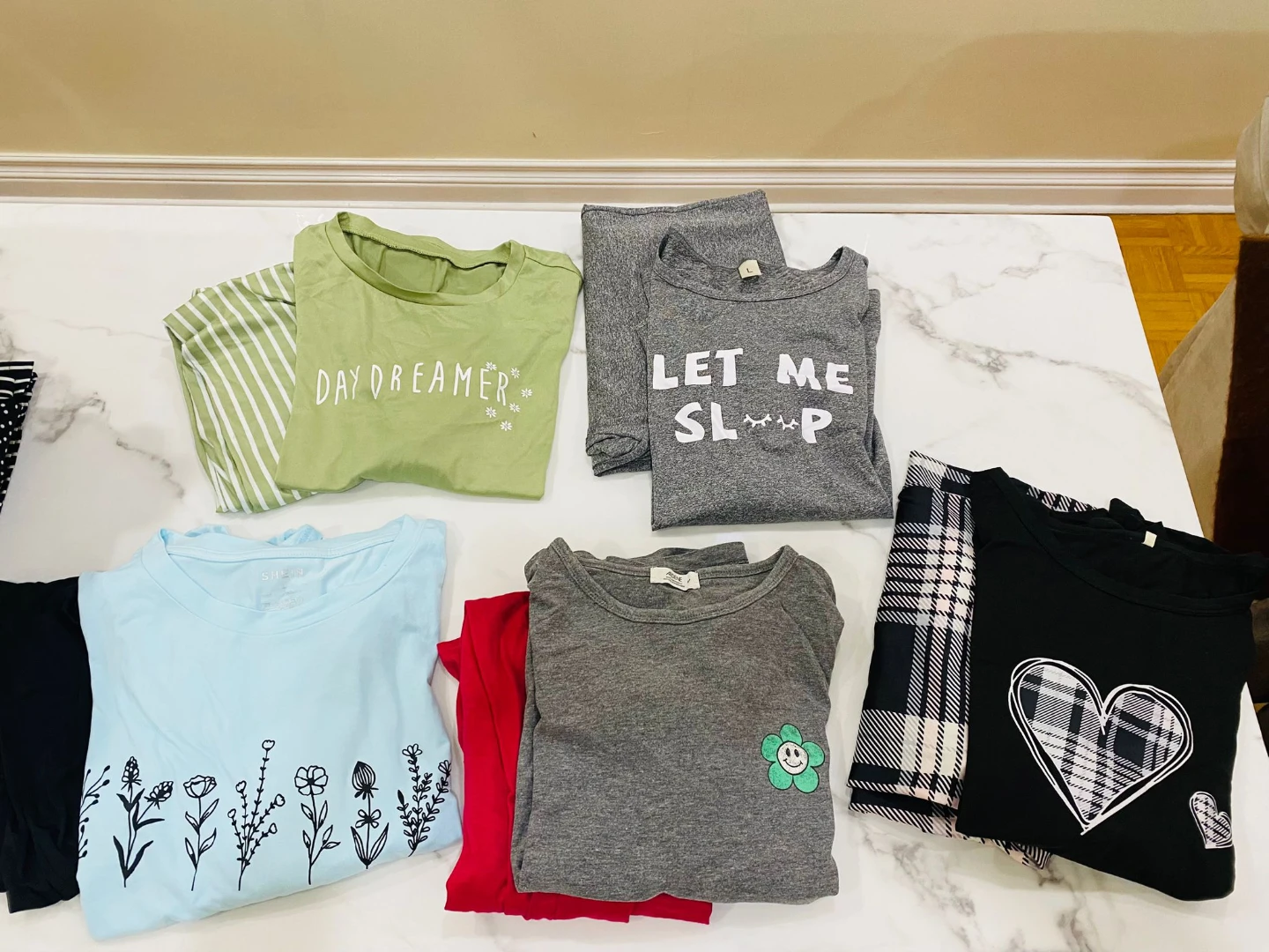 Forever 21 Green Button-Up Shirt and Pants Set