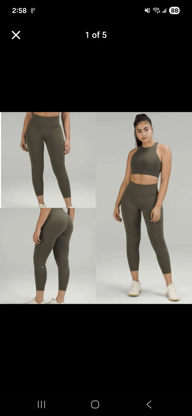 Lululemon Wunder Train Leggings (Size 4)