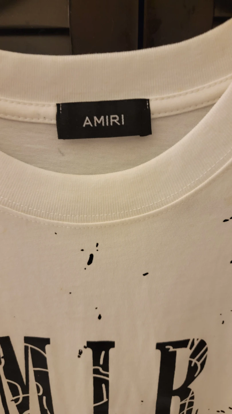 AMIRI White Graphic T-Shirt - photo 2