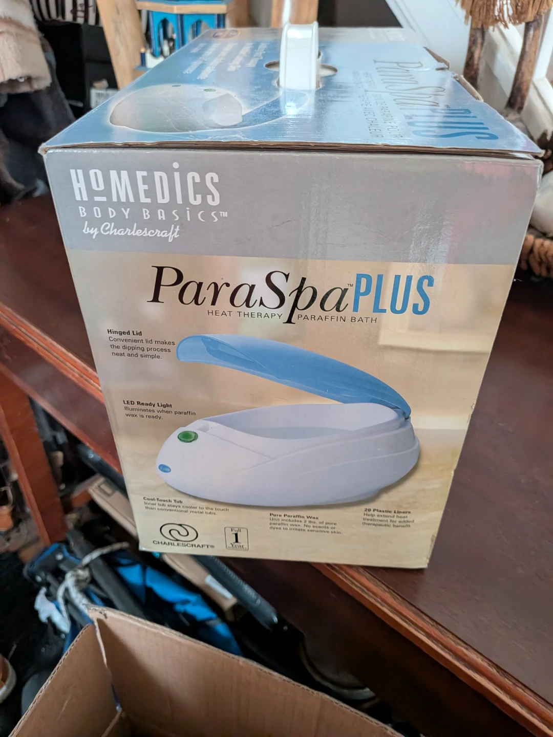 HoMedics ParaSpa Plus Heat Therapy Paraffin Bath - photo 3