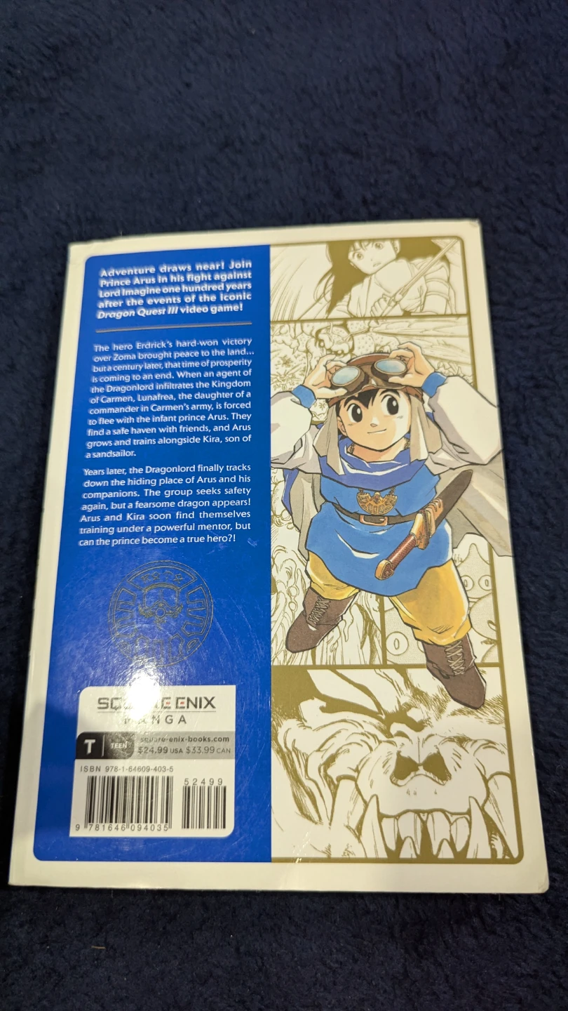 Dragon Quest: The Mark of Erdrick Volume 1 Manga