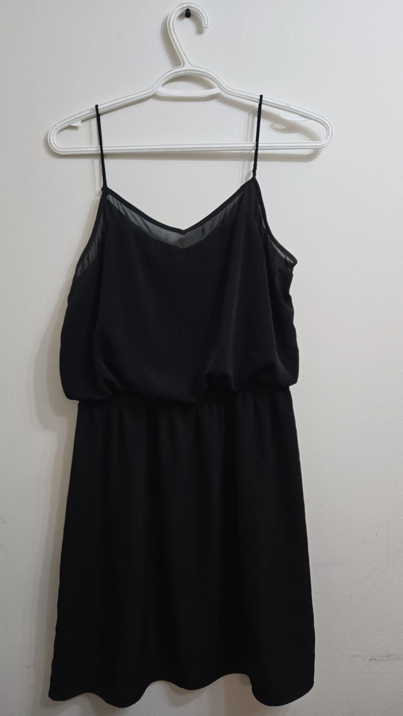 Express Black Spaghetti Strap Dress Size S