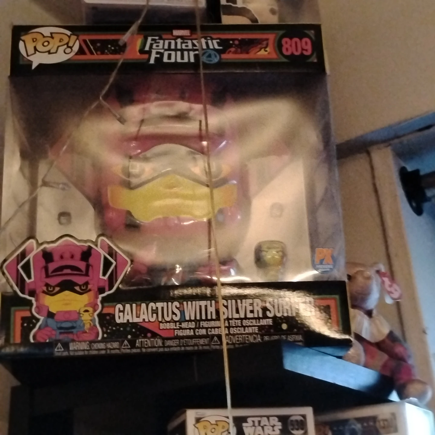 Funko Pop! Fantastic Four Galactus with Silver Surfer #809