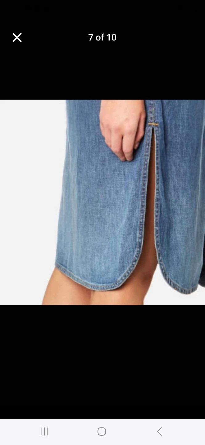 Polo Ralph Lauren Denim Shirt Dress - Medium - New - photo 3