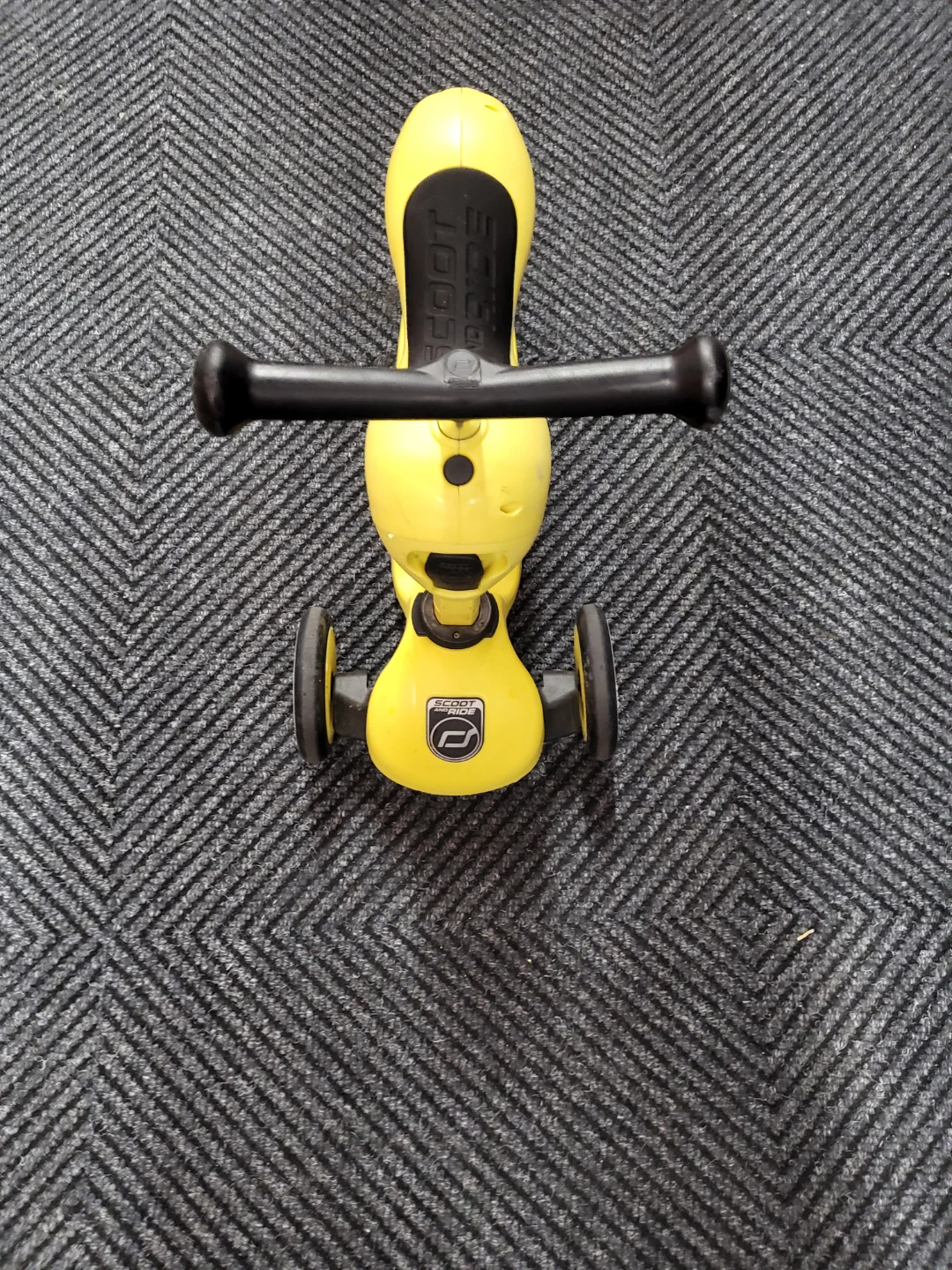 Scoot and Ride Yellow 2-in-1 Scooter and Balance Bike - photo 4