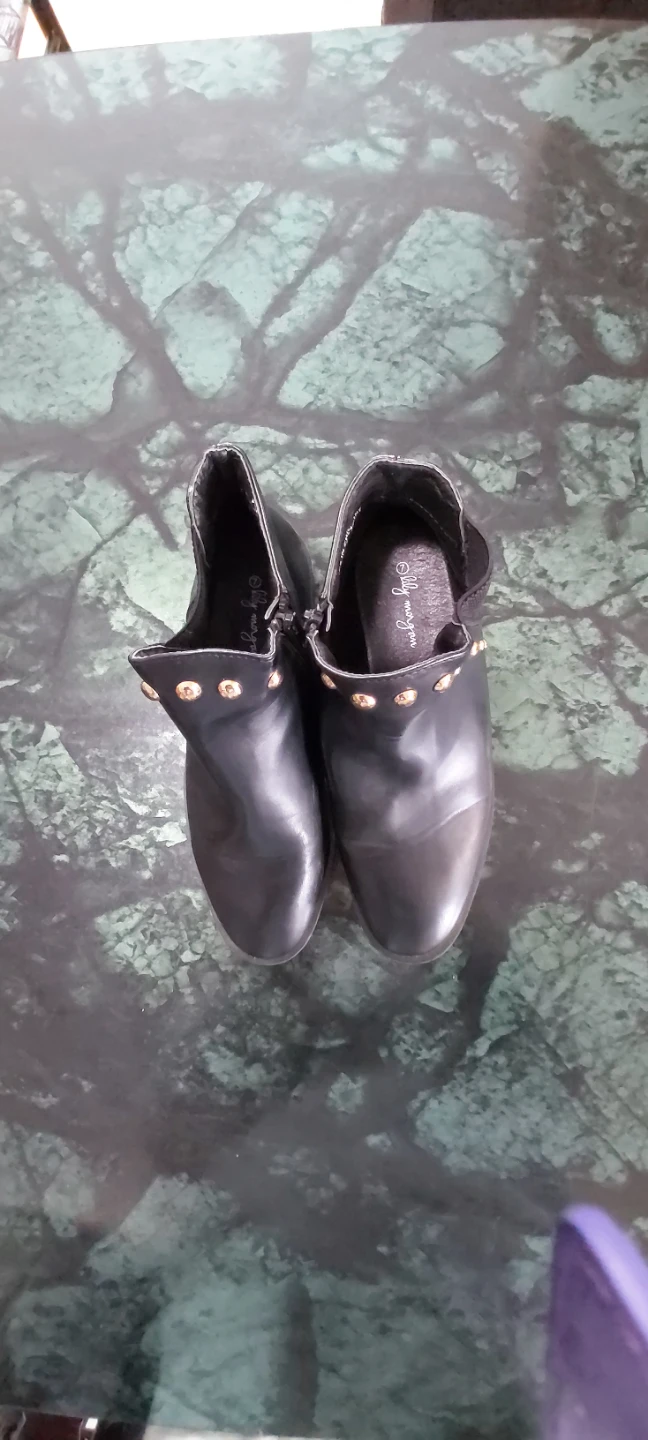 Women's Black Ankle Boots and Loafers - photo 4