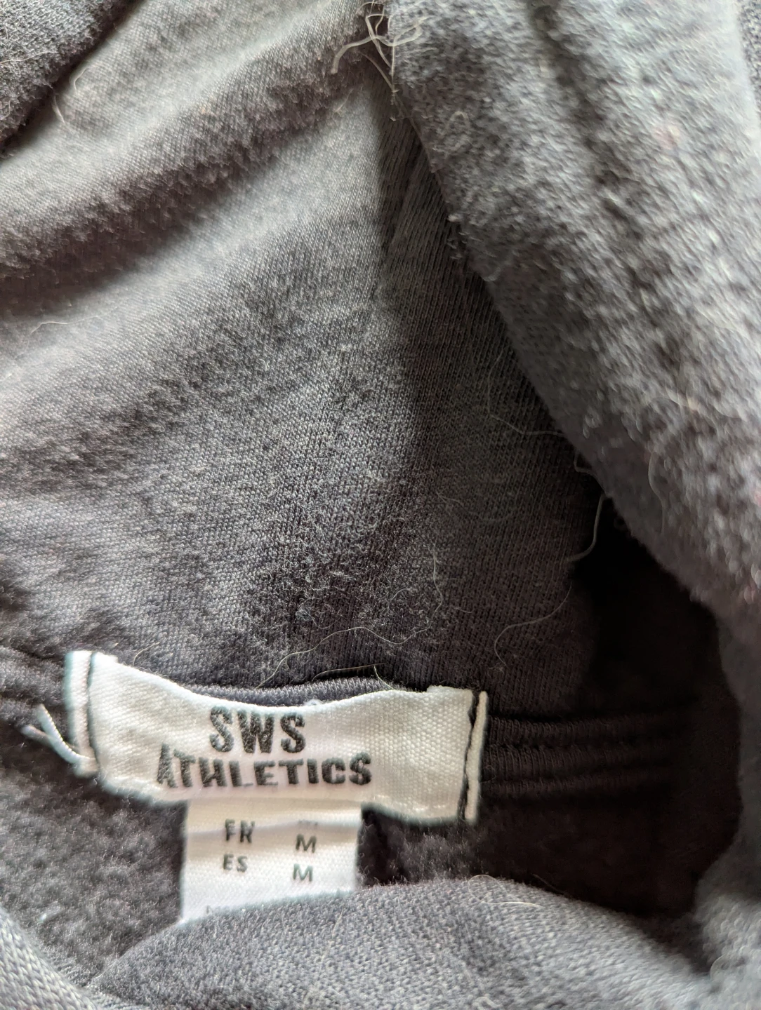 SWS Athletics Black Hoodie "JUST A GIRL" Size M - photo 3
