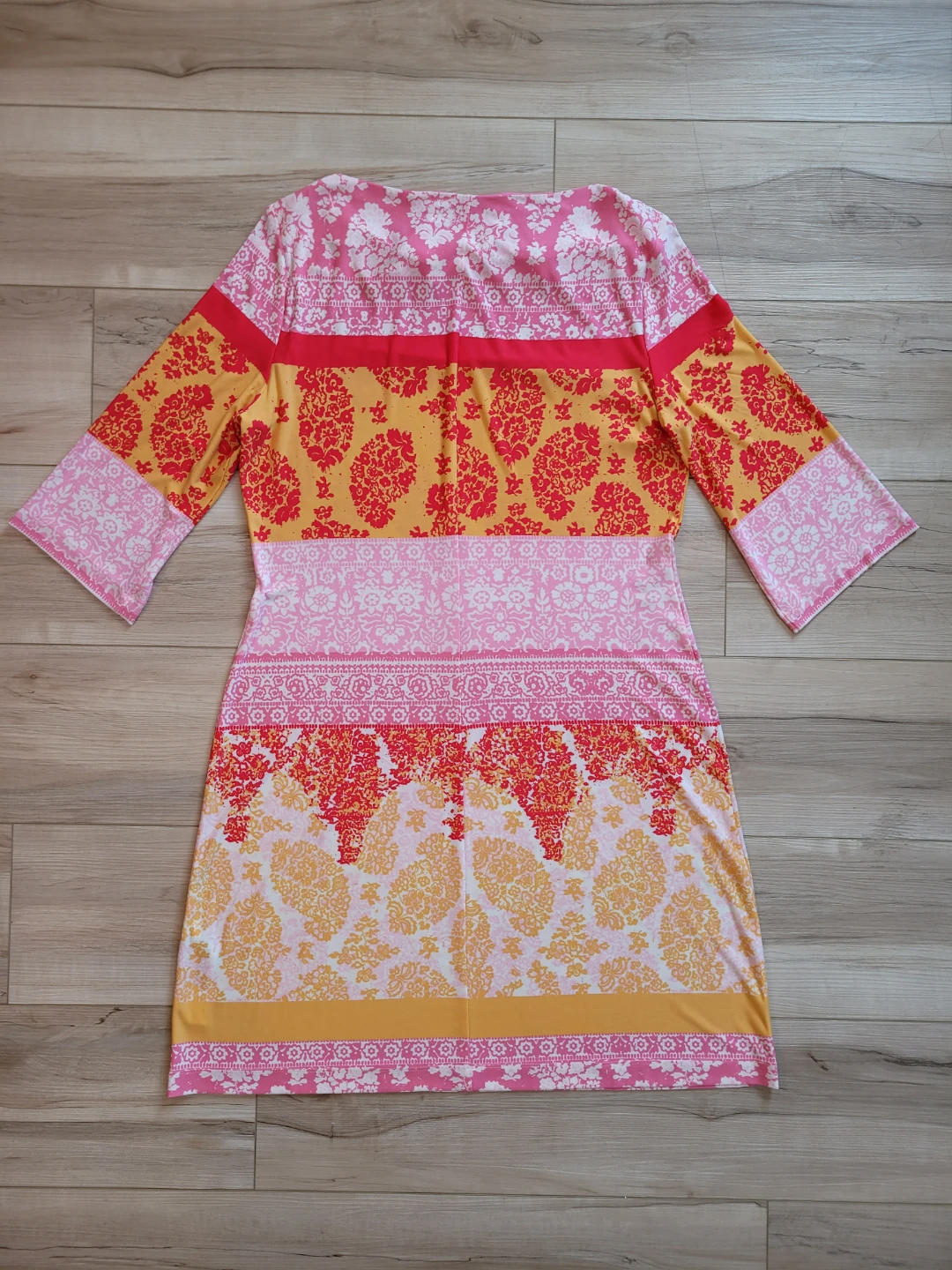 Donna Morgan Women's Printed 3/4 Sleeve Dress - Size 12 - photo 4