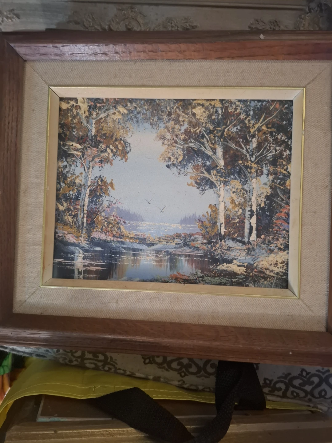 Vintage Landscape Oil Painting - photo 4
