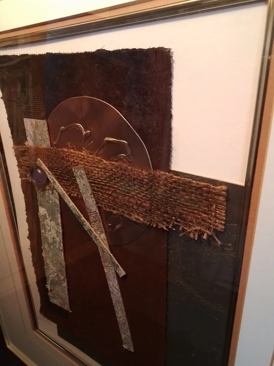 Canadian Framed Mixed Media on Paper Signed - photo 4