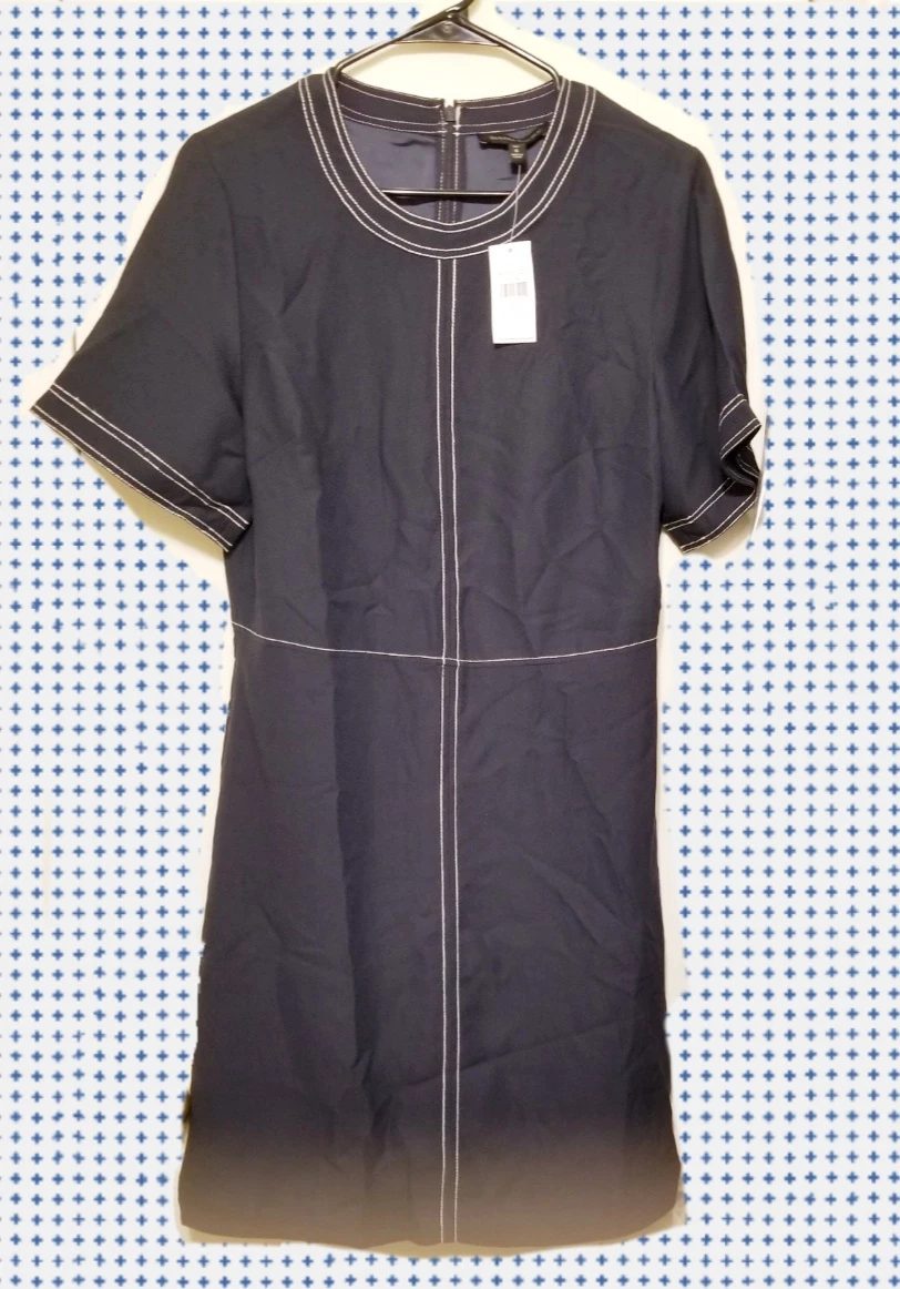 NWT Banana Republic Women's Dress with White Stitching - photo 2