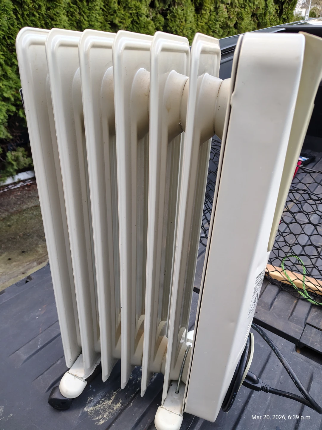 Noma 1500w Oil Space Heater with Thermostat - photo 2