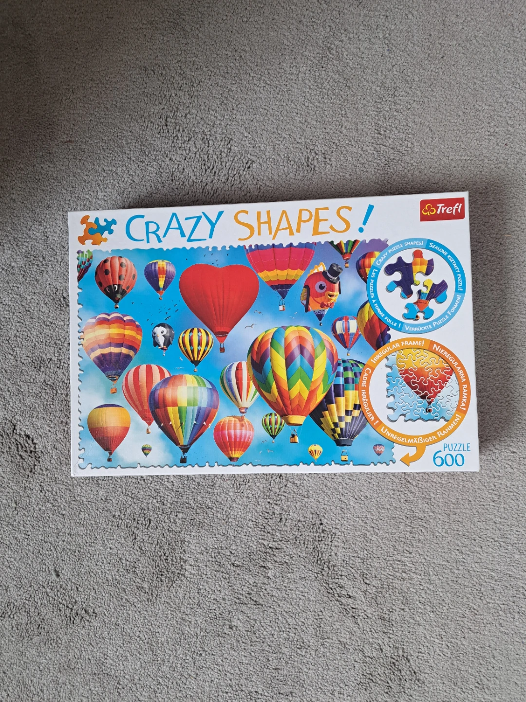 Trefl Crazy Shapes Puzzle 600 Pieces
