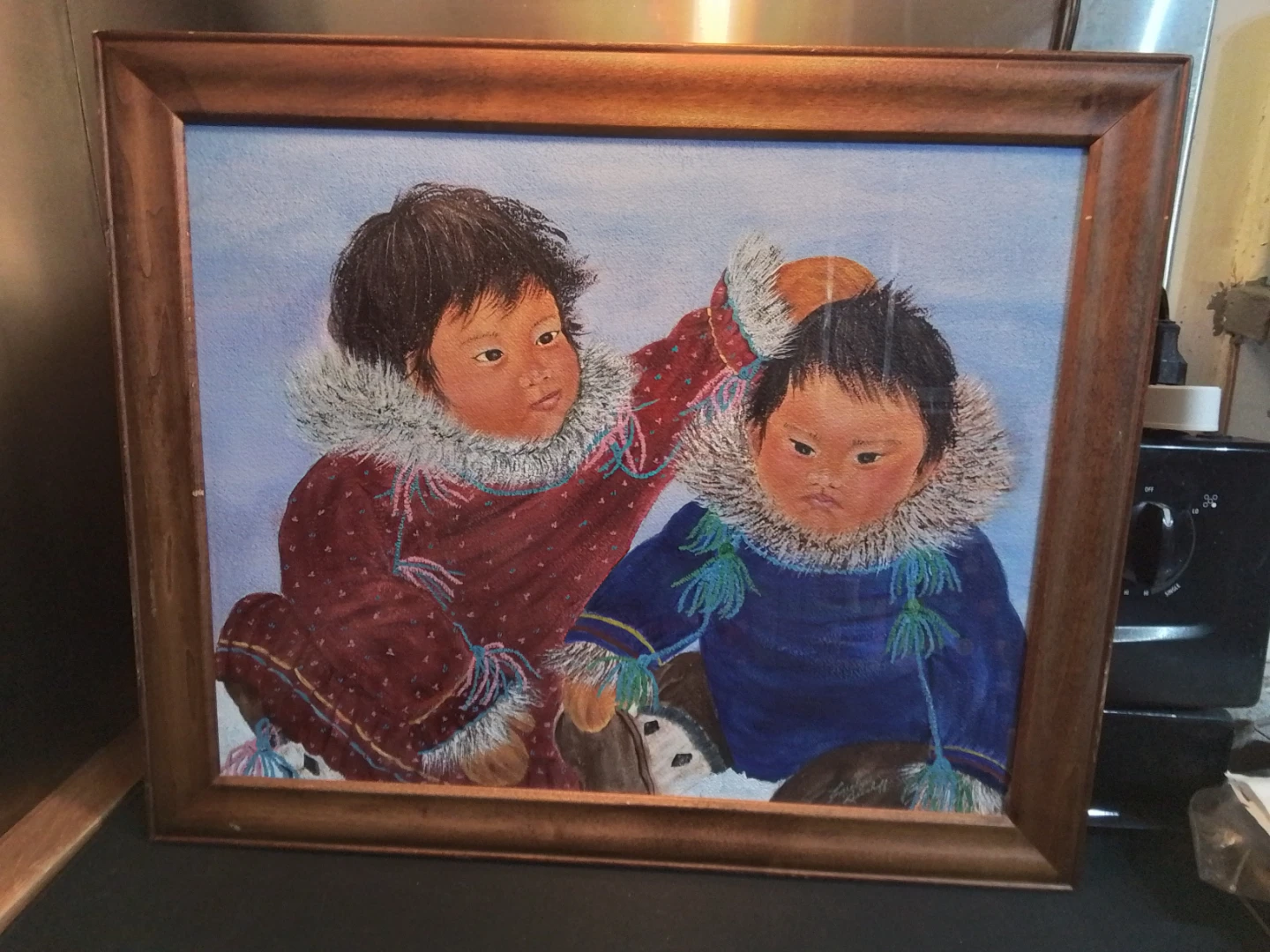 Signed Pastel Painting 23x19"