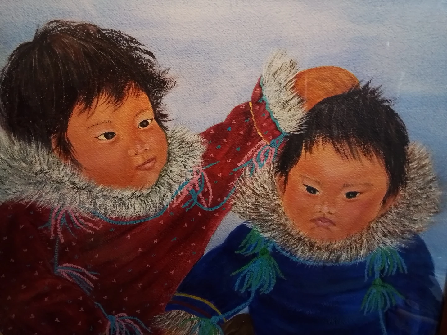 Signed Pastel Painting 23x19" - photo 2