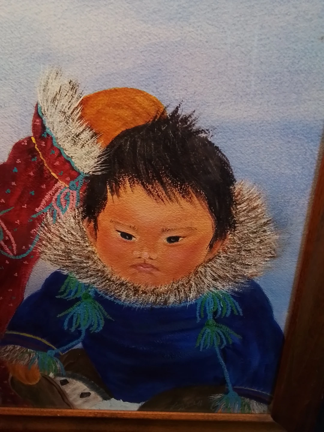Signed Pastel Painting 23x19" - photo 5