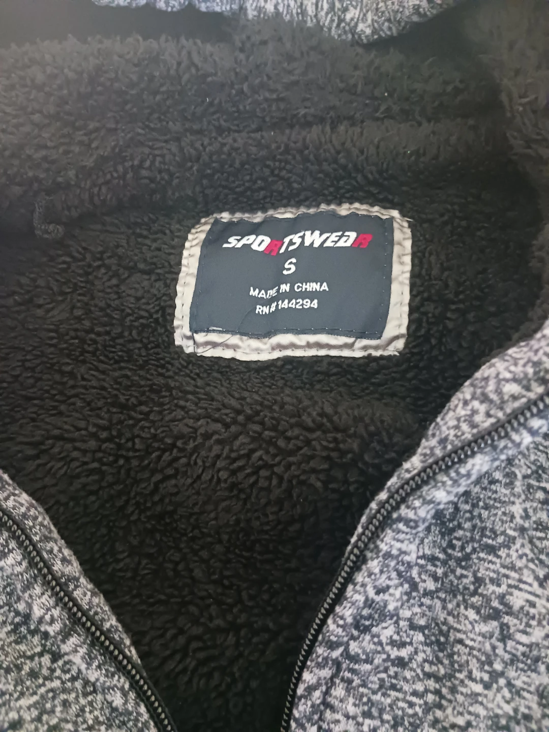 Sportswear Sherpa Lined Zip Hoodie Size S - photo 2