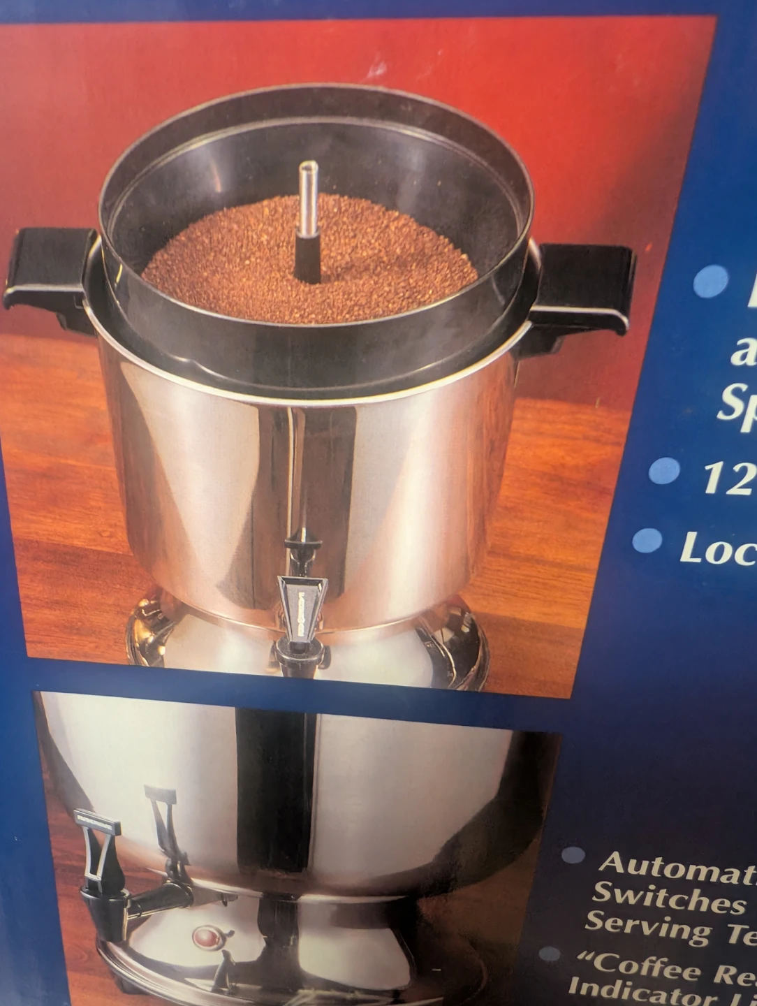 Farberware Millennium 12-36 Cup Stainless Steel Coffee Urn