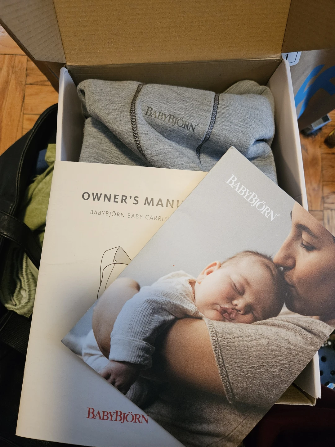 BabyBjörn Baby Carrier Mini - Light Gray Jersey - photo 3