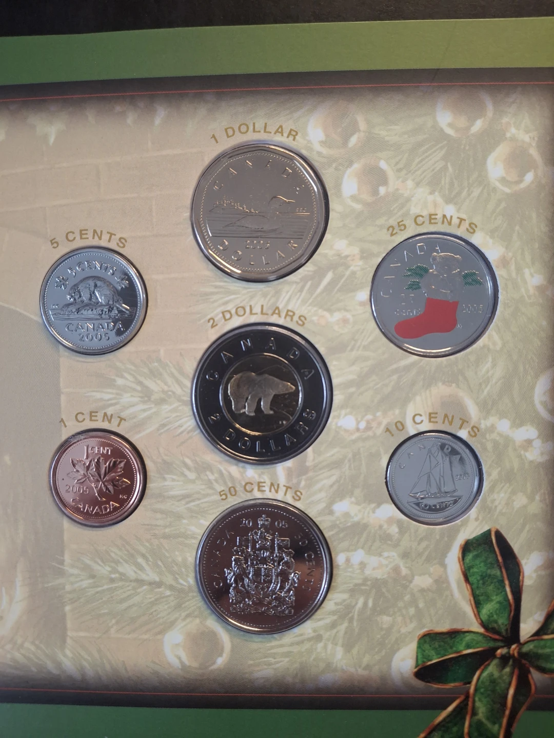 Royal Canadian Mint 2005 Holiday Gift Set - photo 2