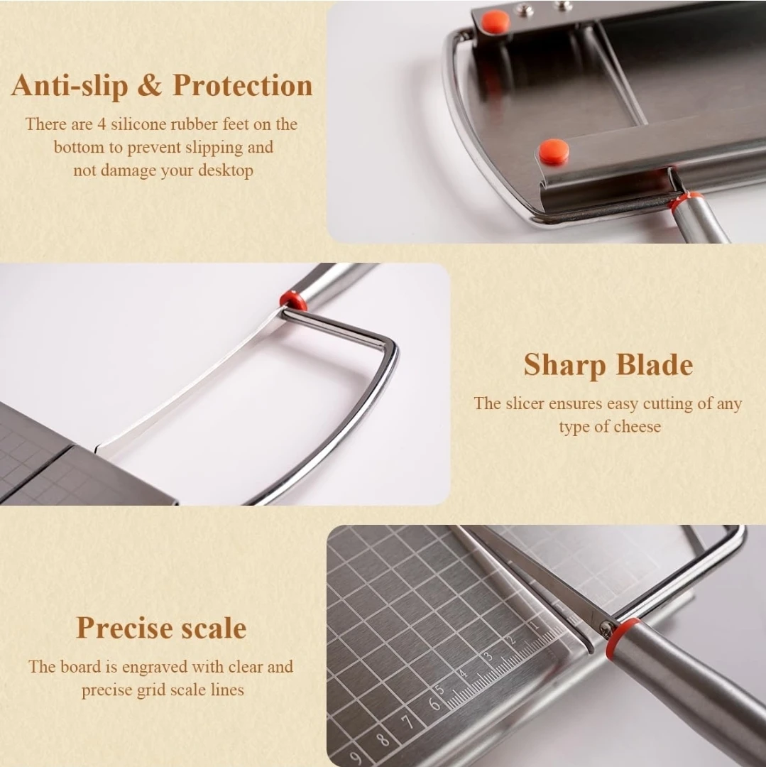 Stainless Steel Multipurpose Cheese Slicer - photo 4