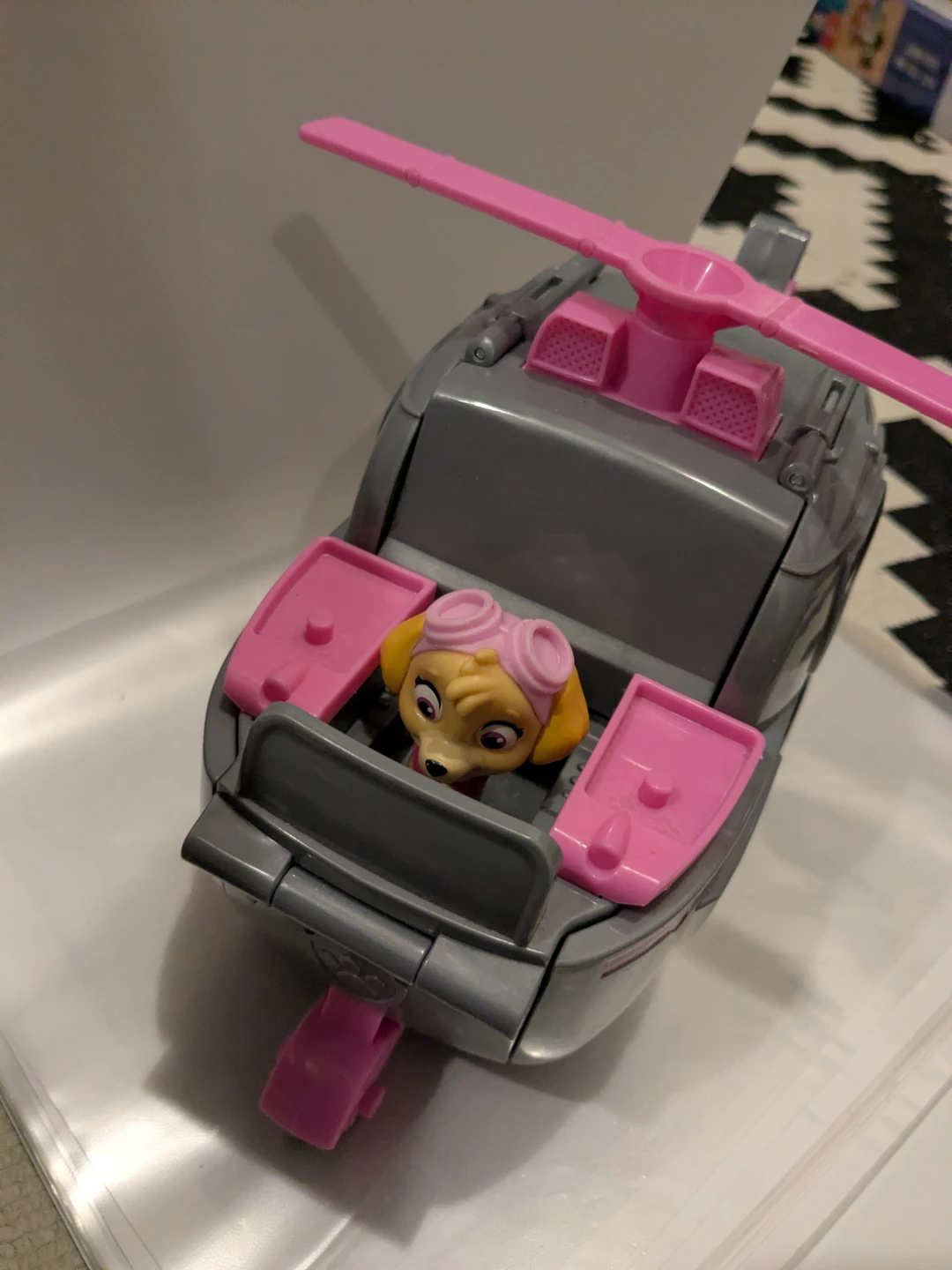 Paw Patrol Skye's Helicopter Toy and figure 2