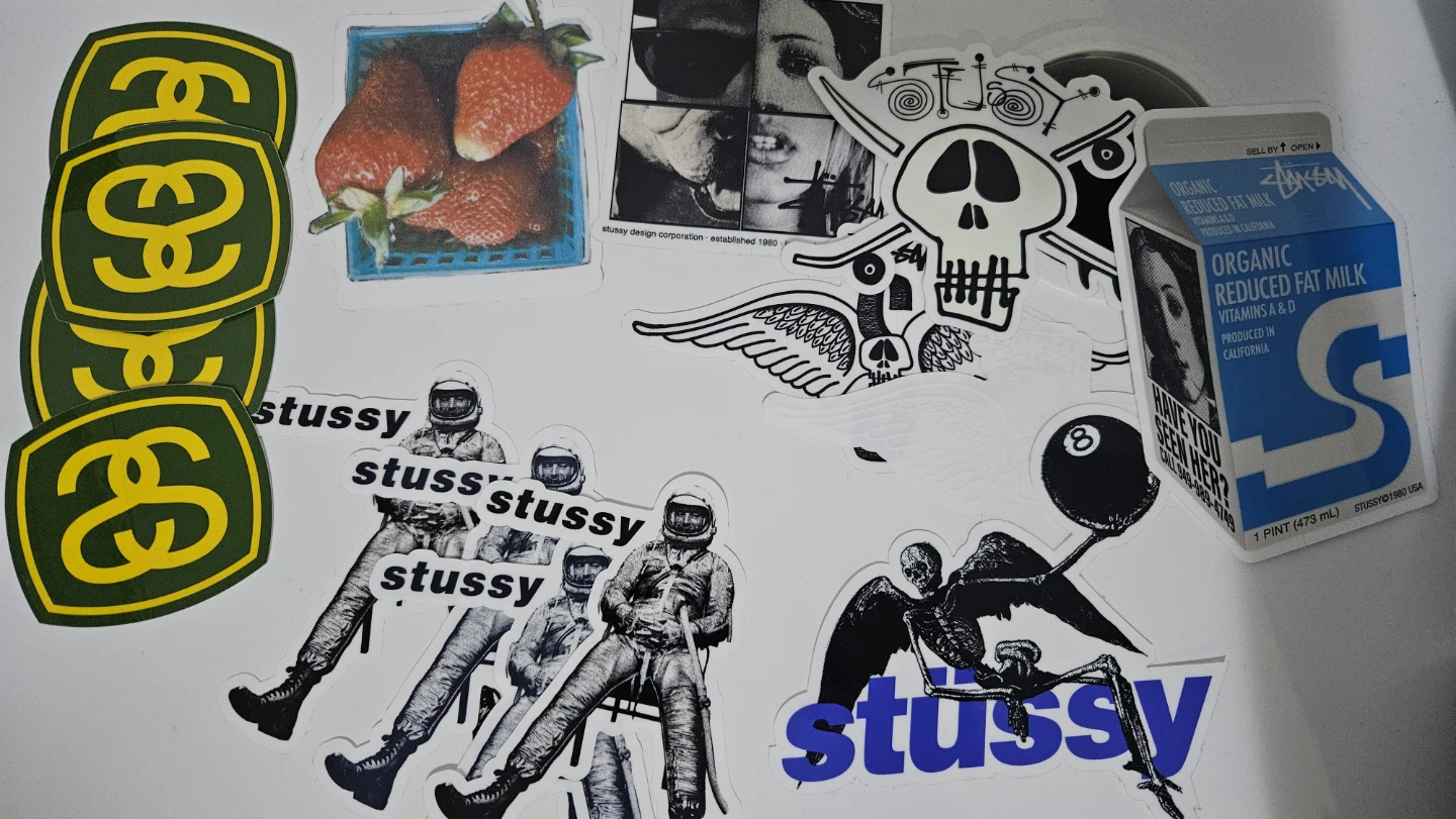 15 Stussy Stickers