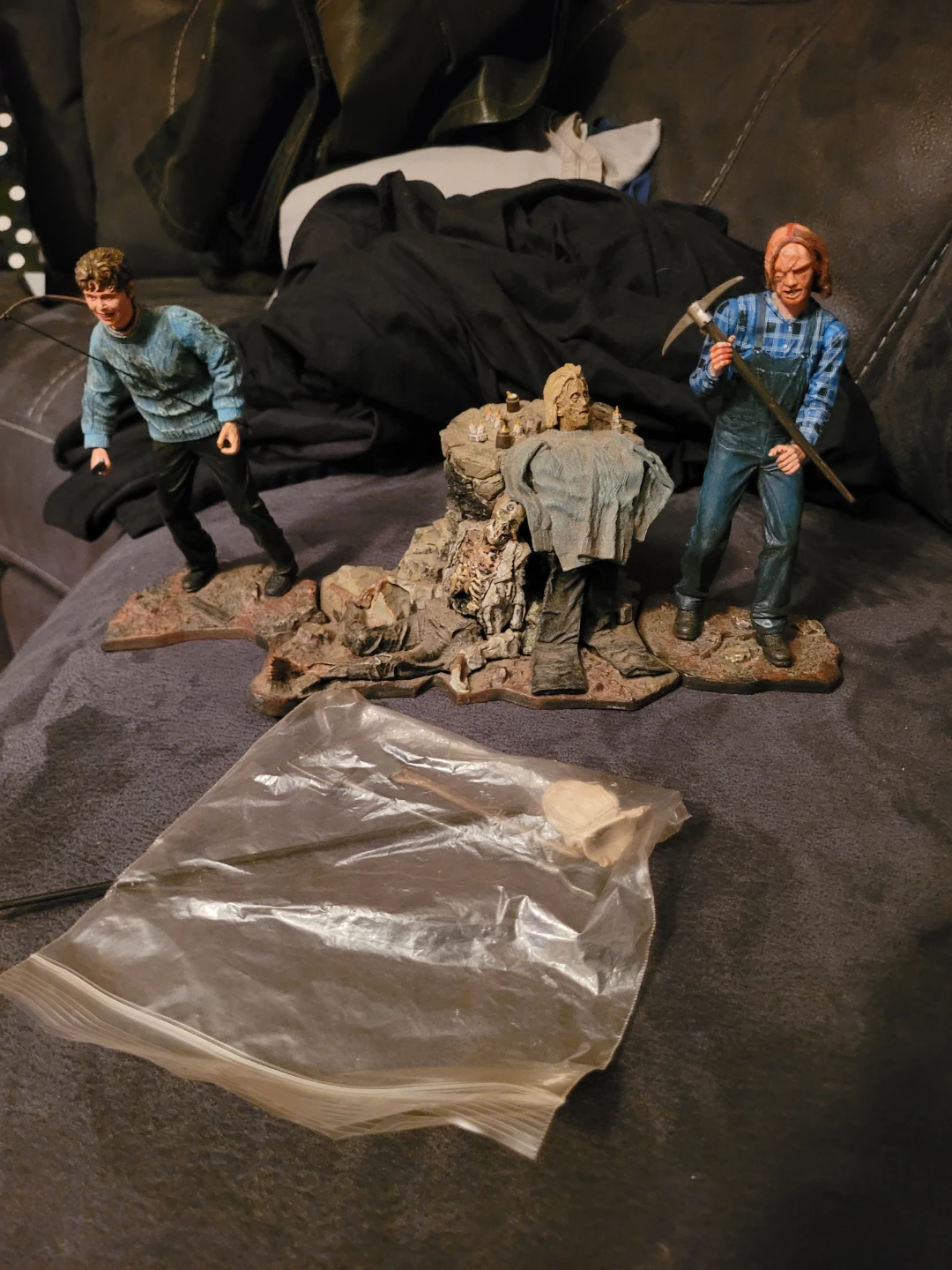 Horror Movie Action Figures Display