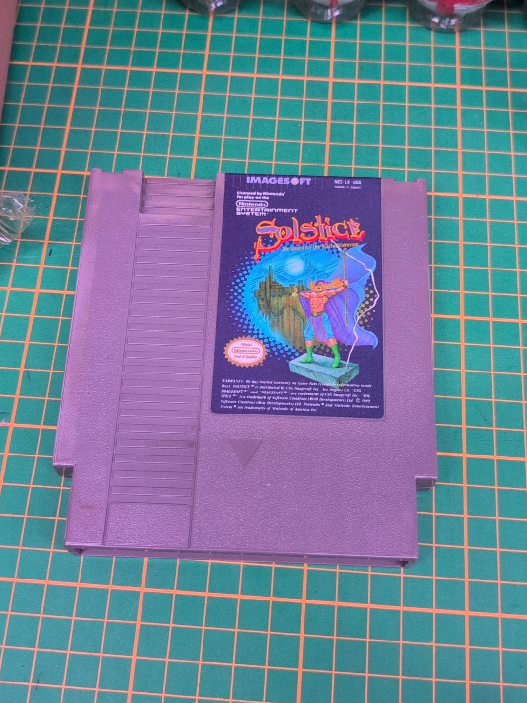 Solstice NES Nintendo Entertainment System Game