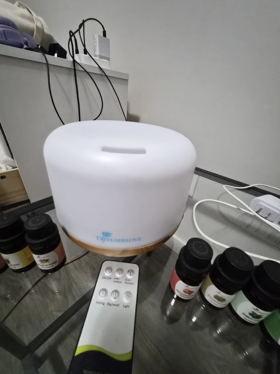 DiffuserLove Essential Oil Set with Diffuser and Remote - photo 3