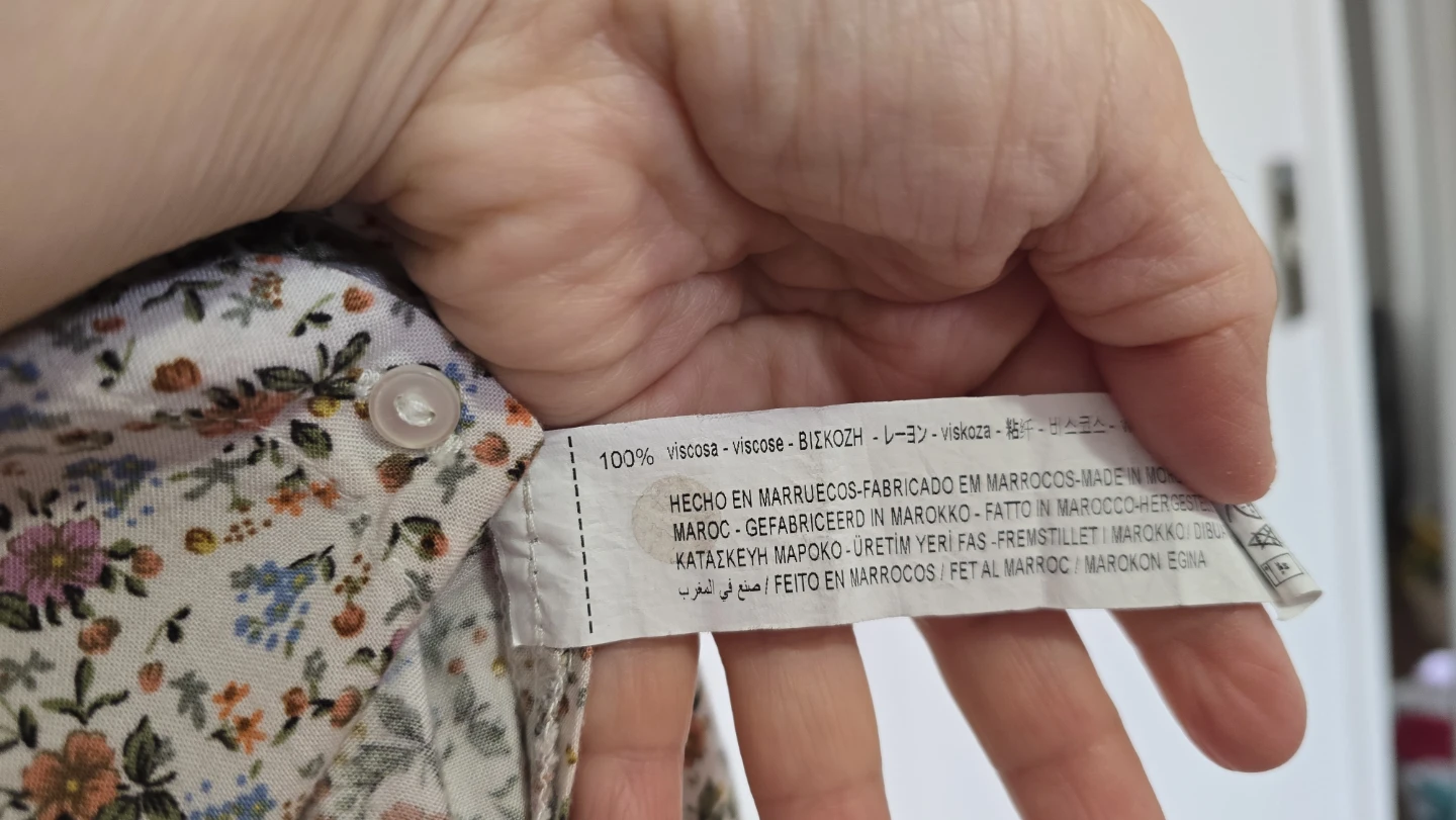 Zara Kids Floral Print Blouse Size 10 - photo 5