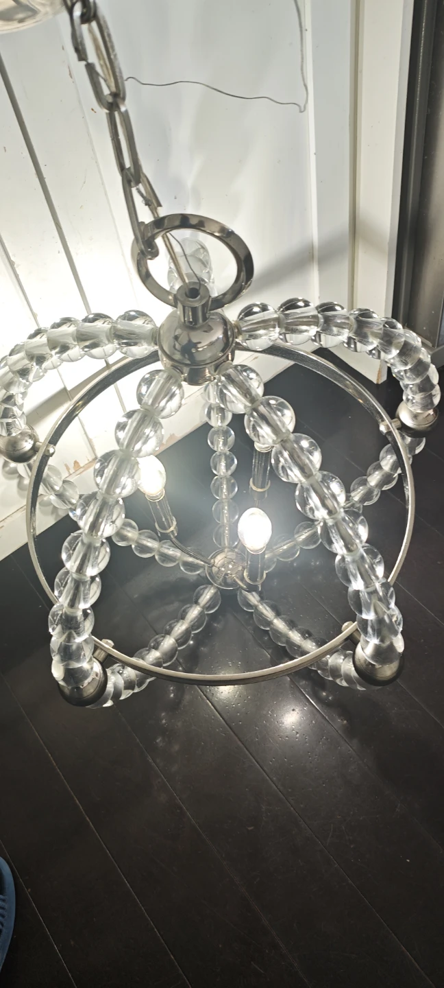 Crystal Bead Chandelier