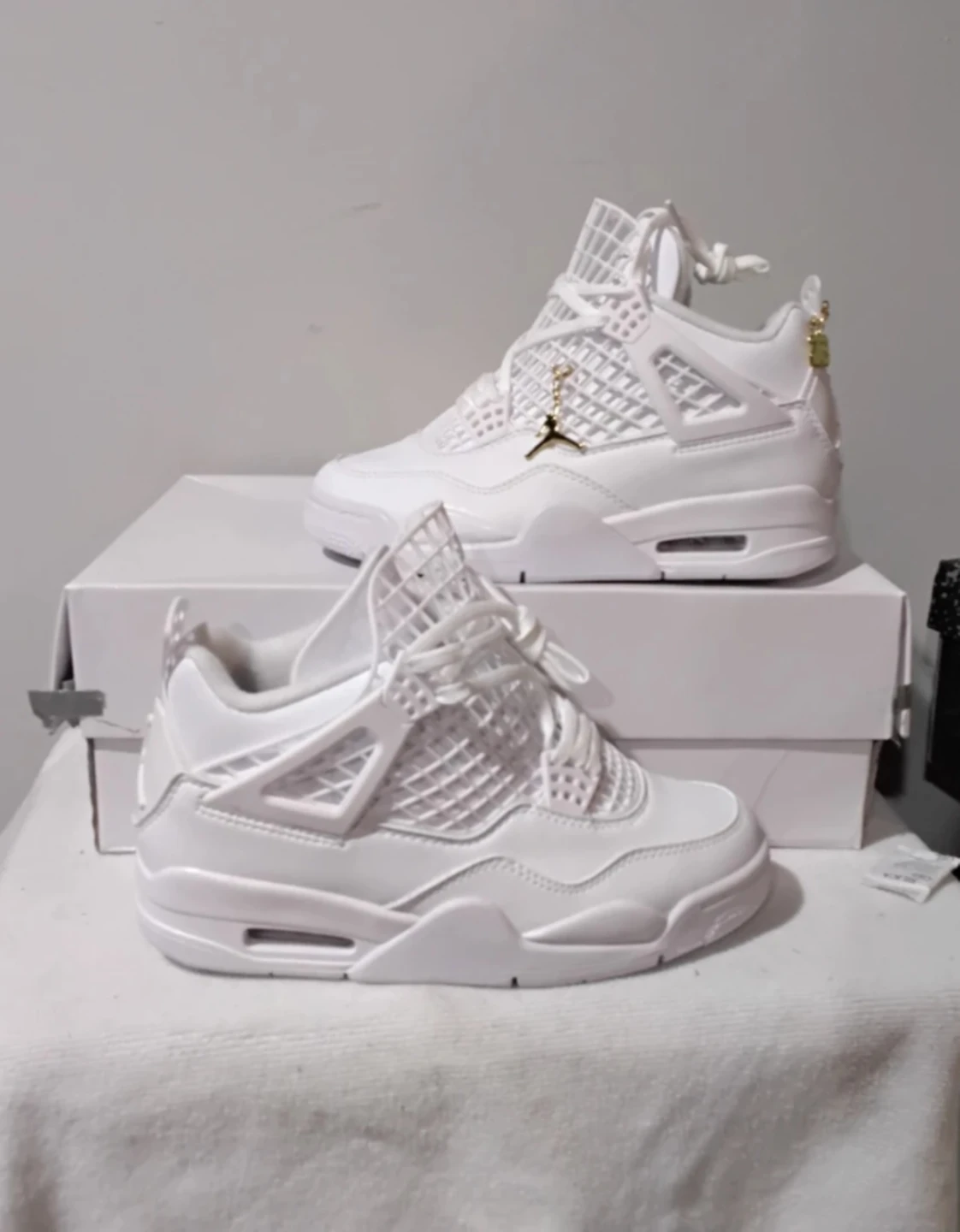 Air Jordan 4 White Cement GS