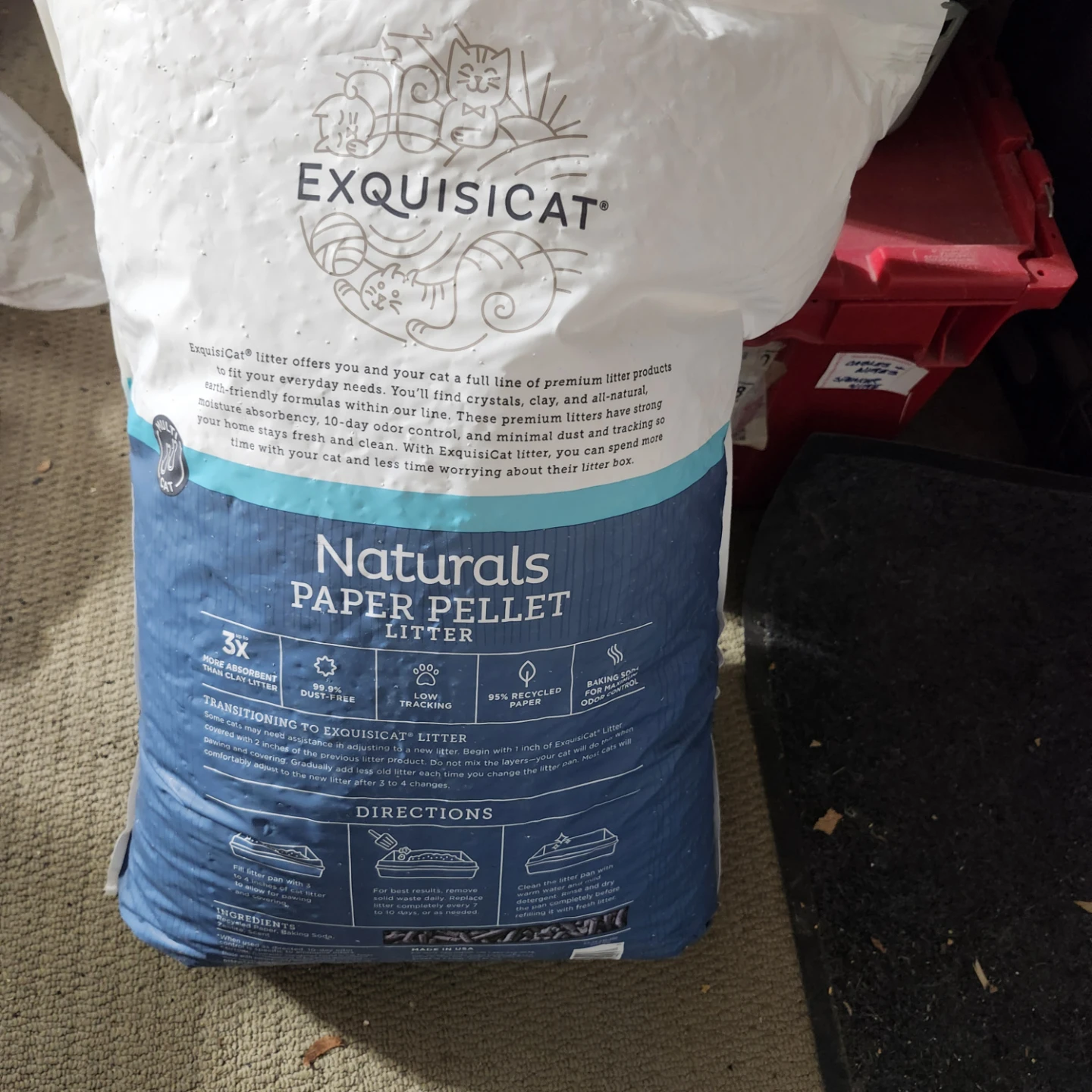 Exquisicat Naturals Paper Pellet Litter - photo 2