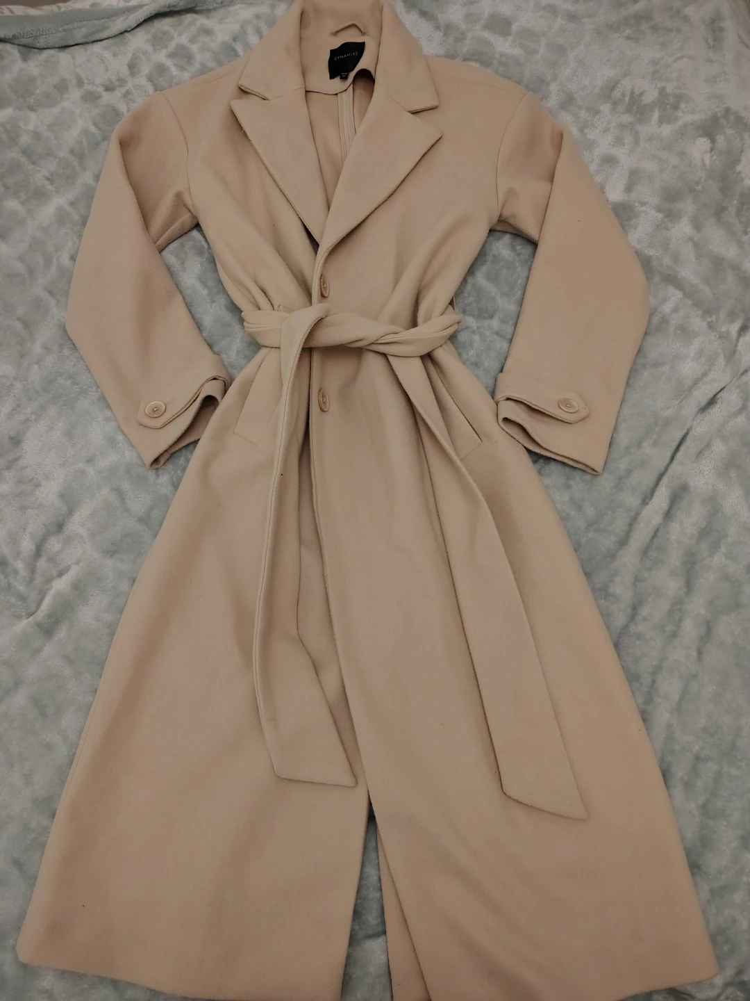 DYNAMITE baby pink Coat - XS-S