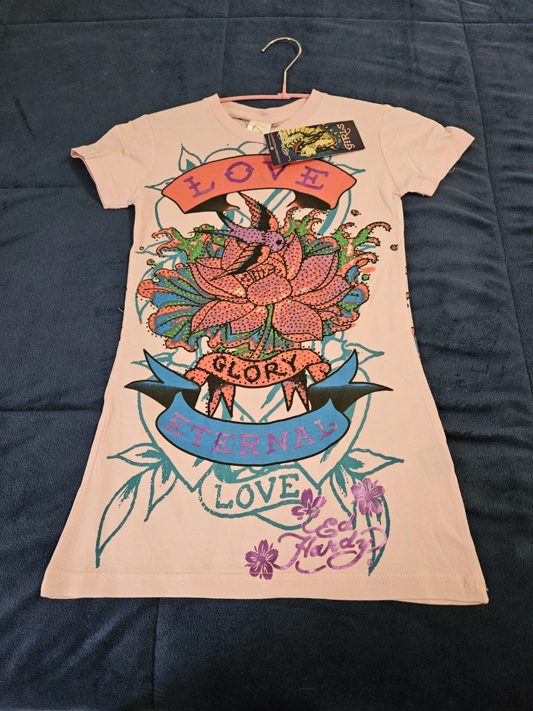 Ed Hardy girls dress size 8