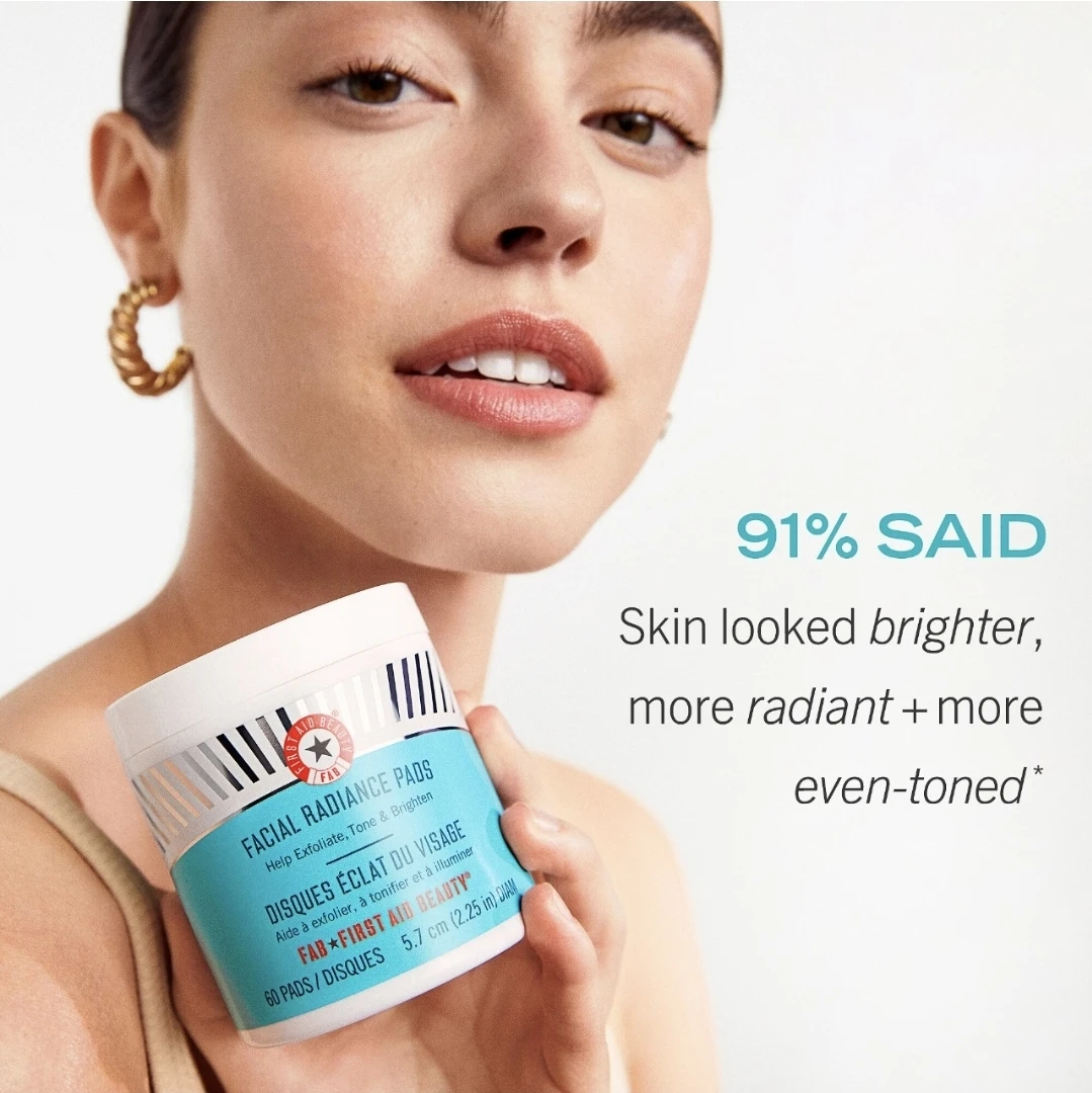 First Aid Beauty Facial Radiance Pads (28 count)🧡 - photo 3