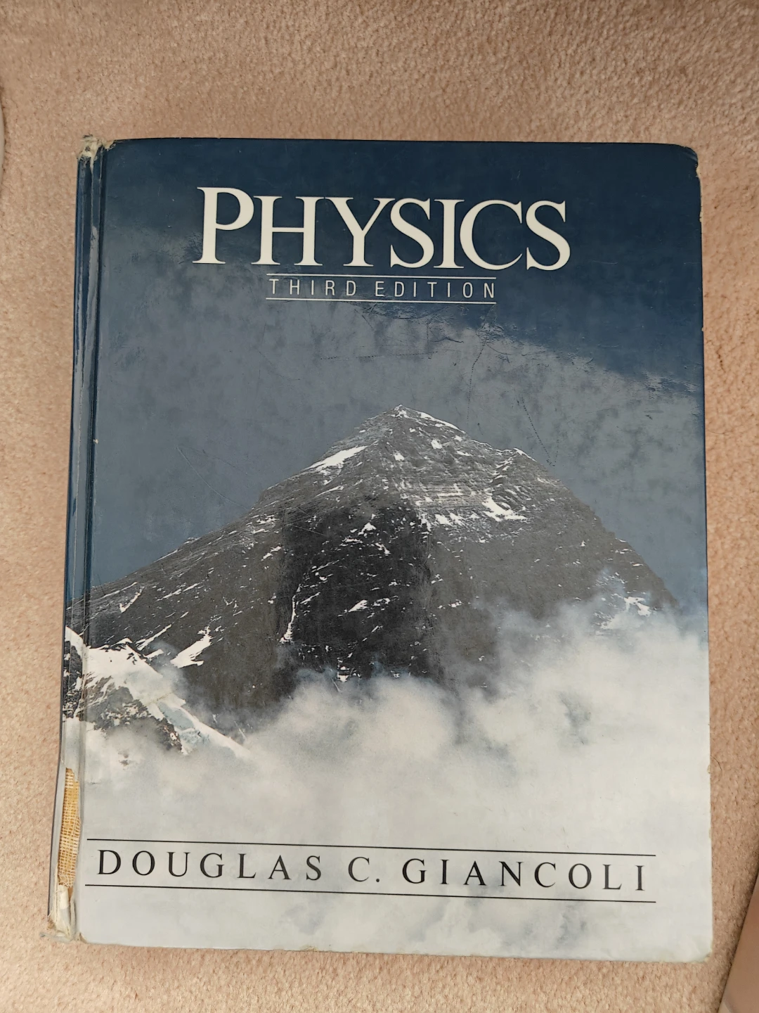 Physics Third Edition Textbook by Douglas C. Giancoli