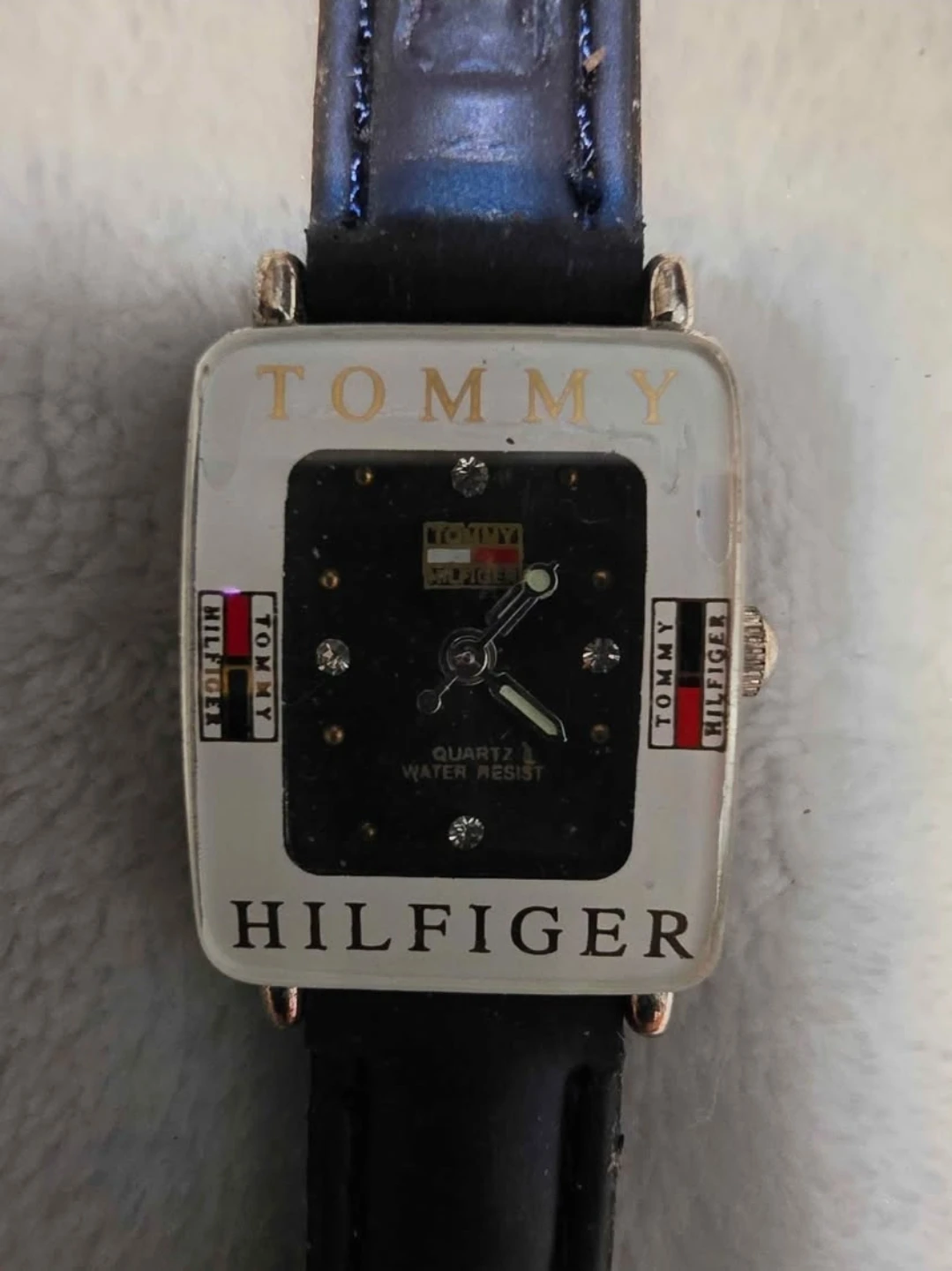 Tommy Hilfiger Diamond and Leather Watch - photo 2