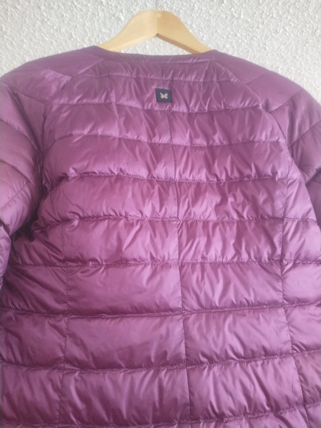 Weekend Max Mara Down Puffer Jacket Purple reversible - photo 2