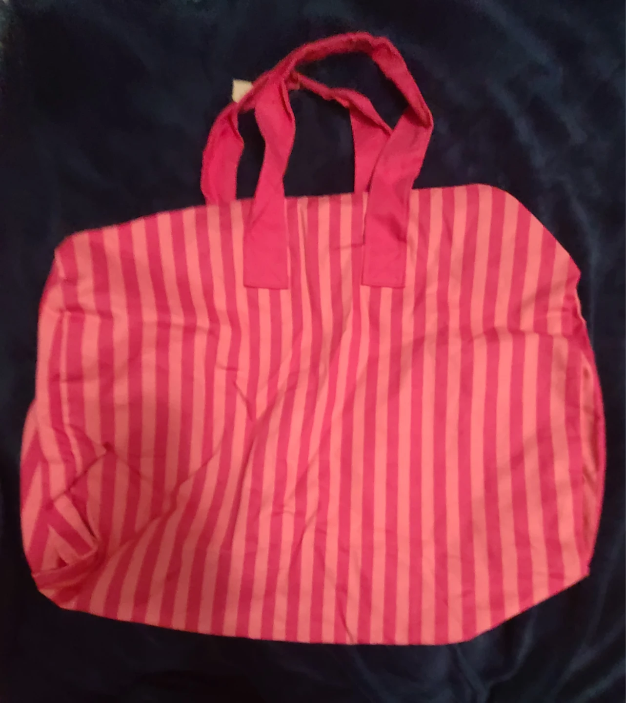 Victoria's Secret Pink Striped Duffle Bag - photo 3