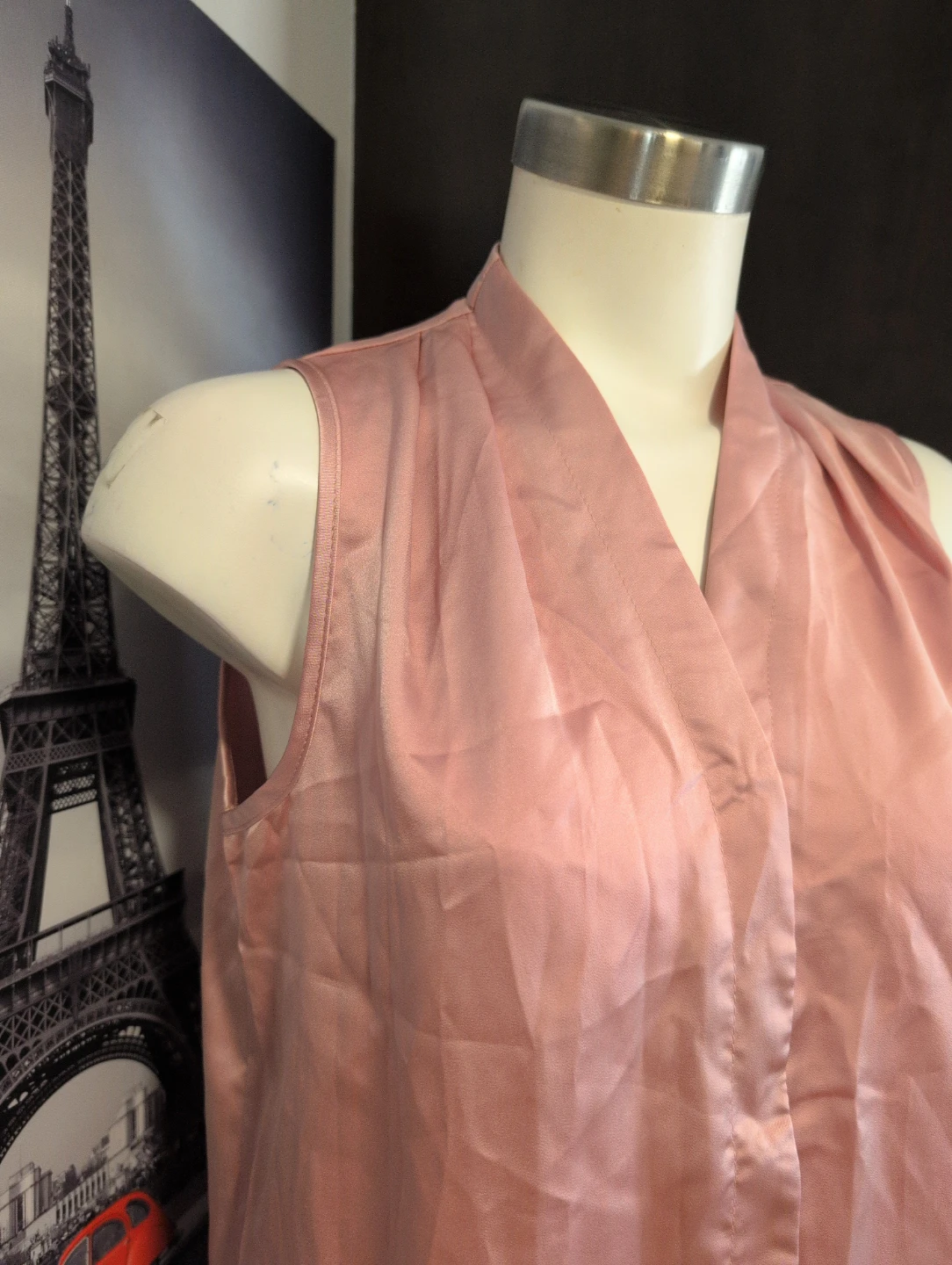 SHEIN Pink Sleeveless Blouse - Size S - photo 2