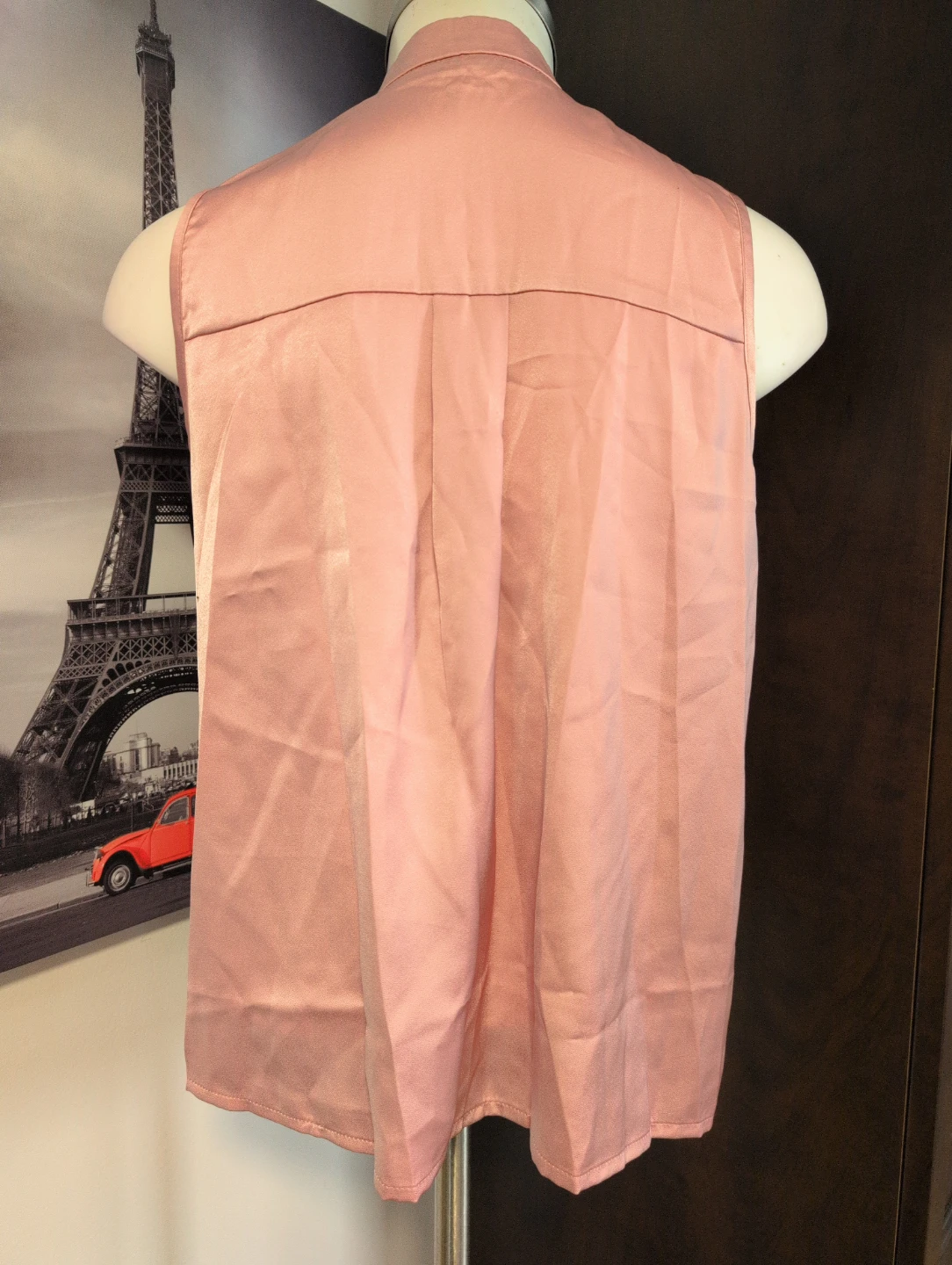 SHEIN Pink Sleeveless Blouse - Size S - photo 3
