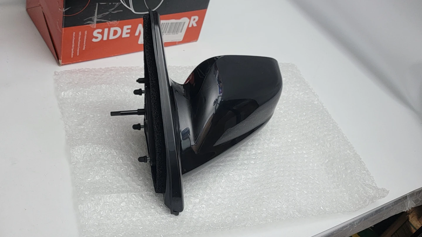 Driver Side Manual Door Mirror for Toyota Matrix 2003-2008 Black - photo 3