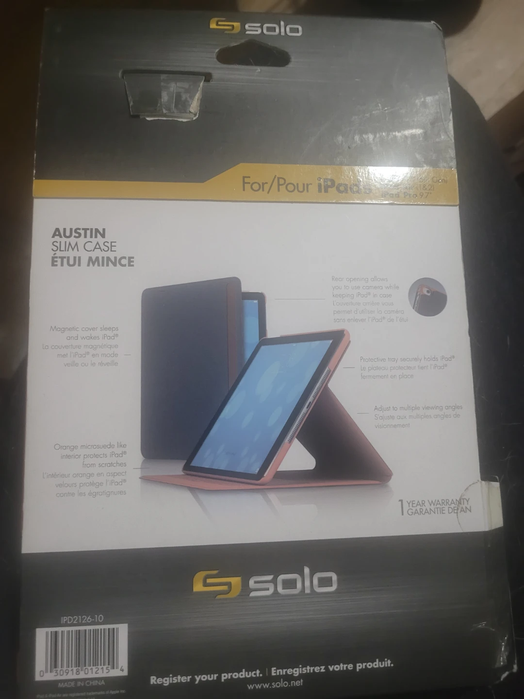 Solo Austin Slim Case for iPad 9.7" / Air / Pro 9.7" - photo 2